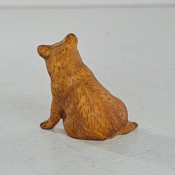 Freeman McFarlin George Good Miniature Brown Bear Figurine - Picture 3 of 8